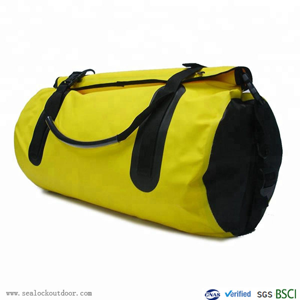 Kuning Anti banyu Duffel Tas Kanthi PVC500D