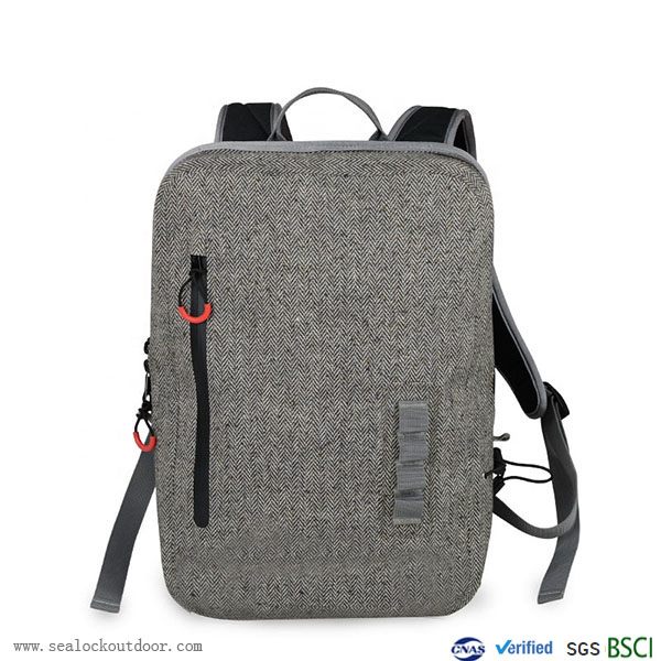 Anti banyu Komuter Tas ransel Kanggo Laptop