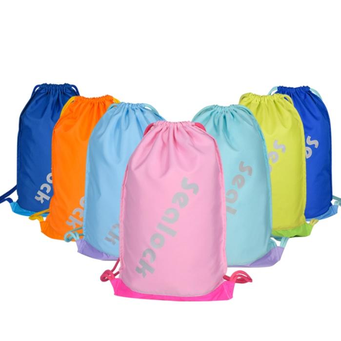 Sealock Drawstring Backpack Bag Olahraga Gym Sackpack