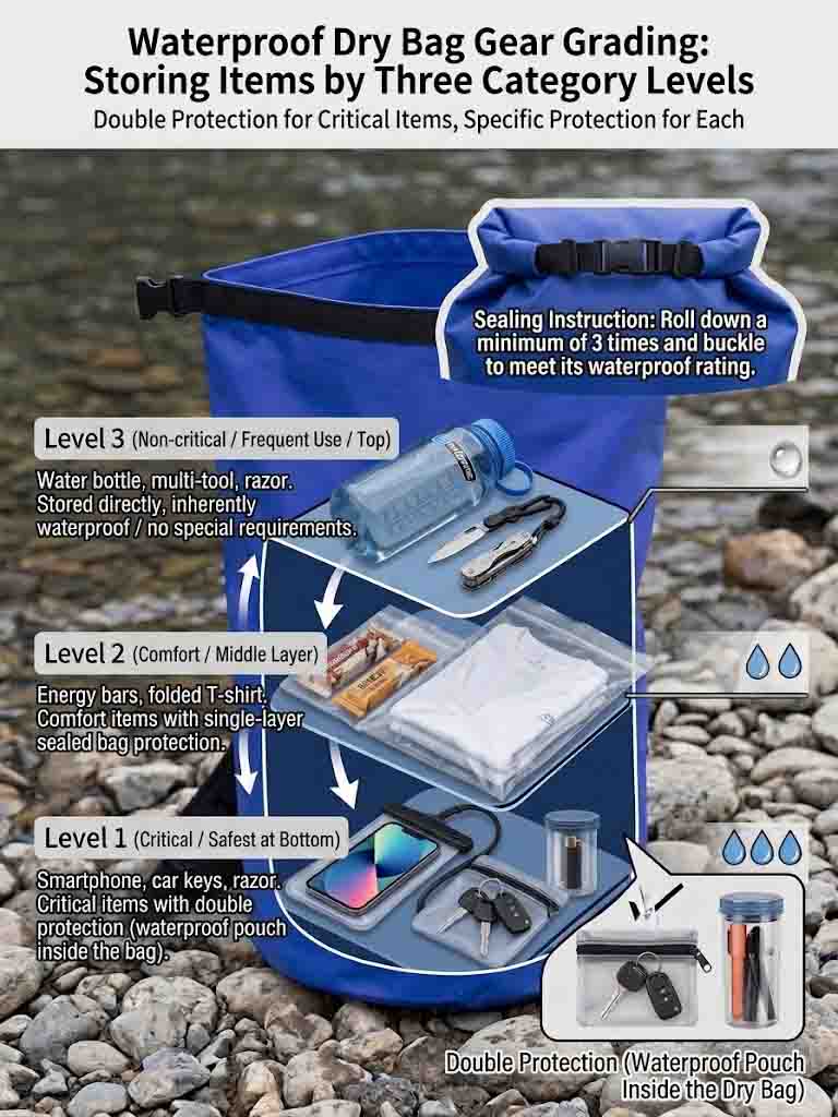 Cara Tetep Garing Gear Nalika Kayaking (Ngluwihi Kantong Kering)