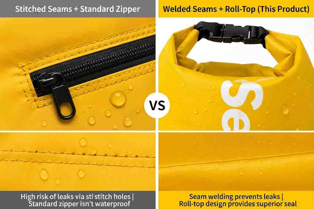 Tas ransel anti banyu vs banyu: Apa sing Sampeyan Perlu?