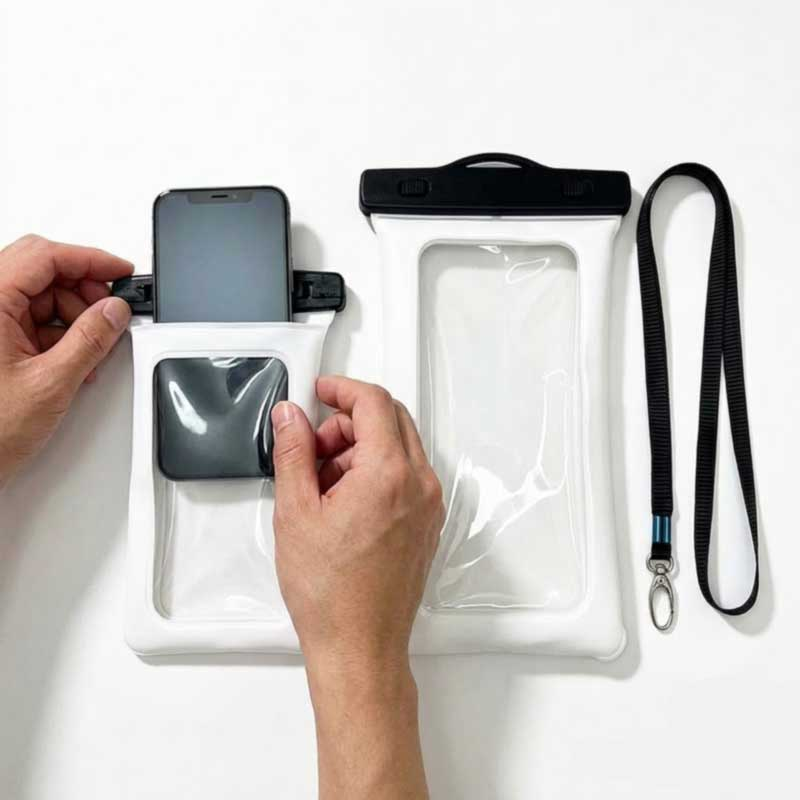 OEM Waterproof Phone Pouch Pandhuan Kustomisasi